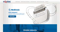Desktop Screenshot of equitecsal.com