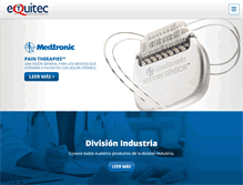 Tablet Screenshot of equitecsal.com